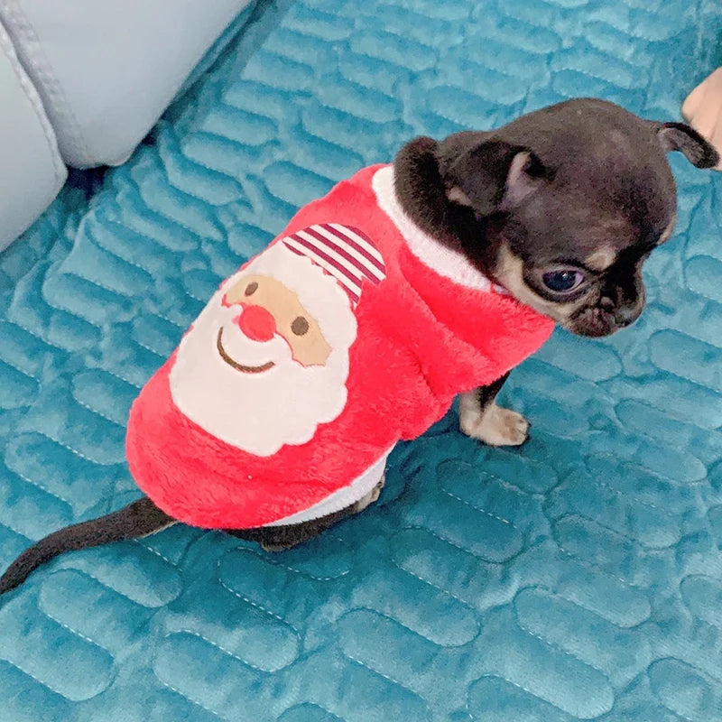 Warm Fleece Dog Sweater For Tea Cup And Small Puppies