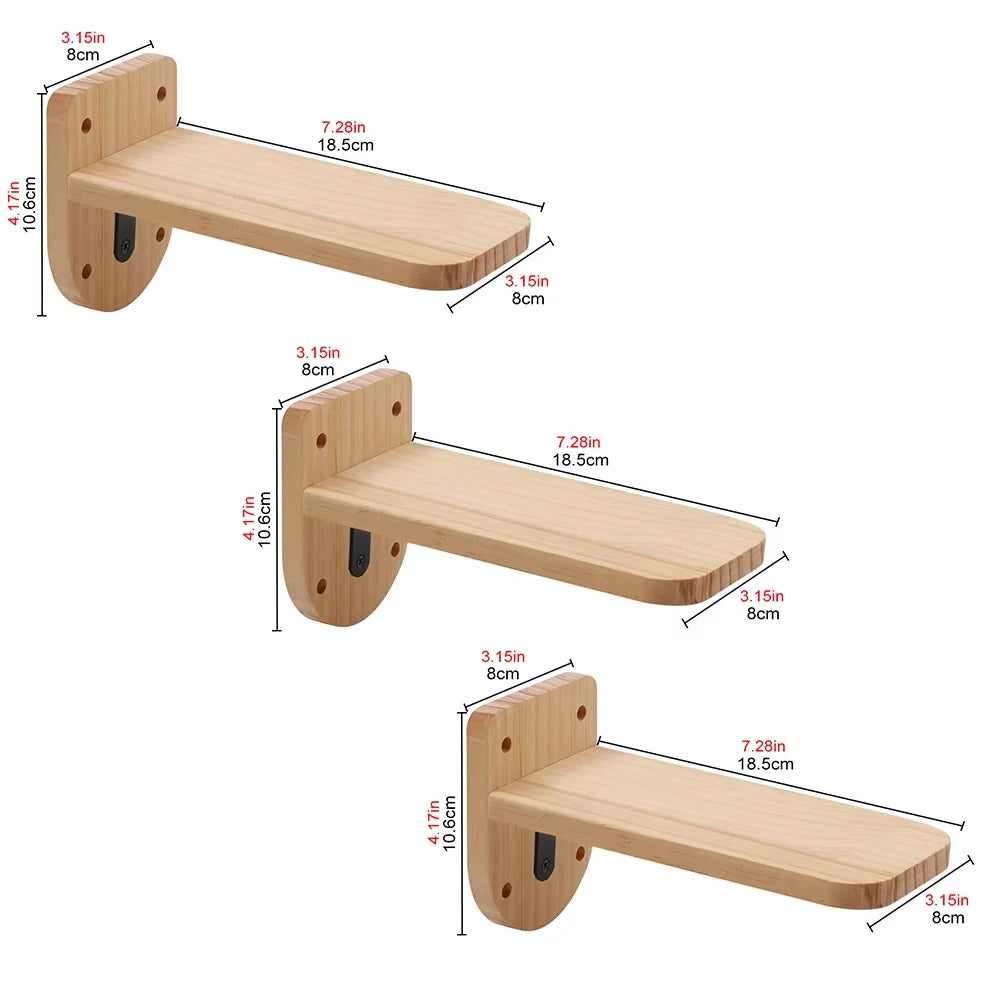 CWV Wall Mounted Cat Bridge With Sisal Climbing Steps
